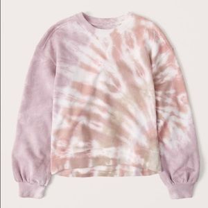 Abercrombie Tie Dye Crewneck Sweatshirt